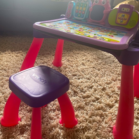 Vtech Kids Alphabet Table & a Chair set - Picture 5 of 6